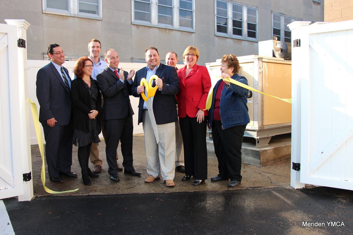 cogen system ribbon cutting