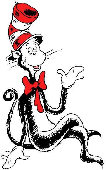 clip art dr seuss cat in the hat - photo #32